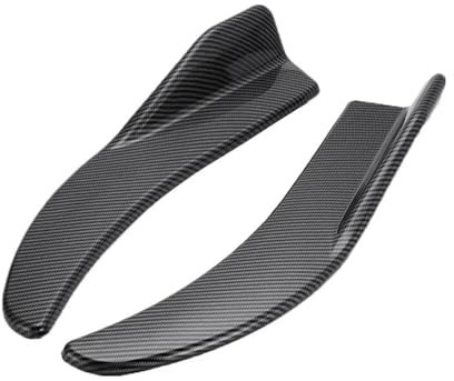 Labbro Paraurti Anteriore 1 Paio Di Spoiler Universali Per Paraurti Auto Sottoparaurti(Carbon fiber)