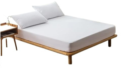 Housse De Matelas Housse de matelas imperméable, draps-housses réglables, 90/100/140/160/180/200x200cm, coussin protection anti-poussière ProtèGe Matelas(70x140cm)