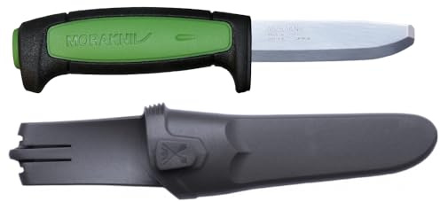 Morakniv Safe Pro Carbon Steel Fixed Blade Knife with Blunt Tip