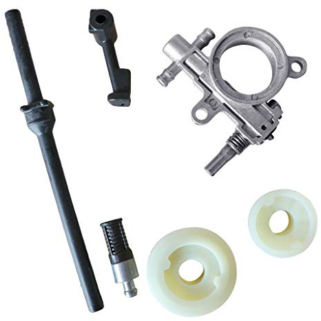 Ocobudbxw Kit de vis sans Fin de Ligne de Tuyau de Filtre de Pompe à Huile pour pièce de Rechange de tronçonneuse Chinoise 25CC 2500