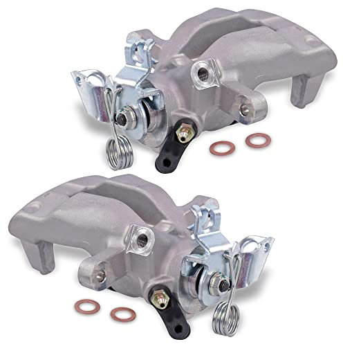 ATEC Germany 2x Bremssattel hinten links und rechts mit integrierter Feststellbremse Bremszange, Kompatibel mit OPEL ZAFIRA/ZAFIRA FAMILY B (A05), ZAFIRA B (A05)