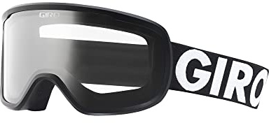 Giro Cruz Ski Goggles - Snowboard Goggles for Men, Women & Youth - Anti-Fog - OTG - Black Future Strap with Clear Lens, 7150567-C