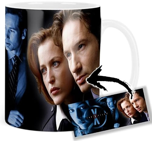 The X-Files David Duchovny Gillian Anderson B Tasse Keramikbecher Mug