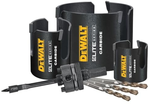 7PC MM Carbide HOLESAW Set