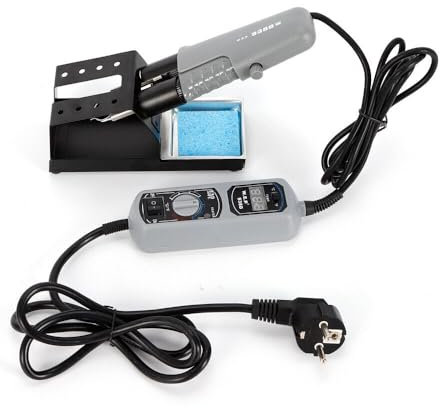 Estación de soldadura 938D pinzas calientes para desoldar componentes SMD, reparación electrónica en taller, control de temperatura programable