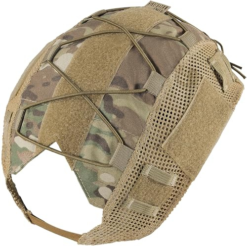 OneTigris Helmet Cover, Tactical Fast Cloth Cover for Fast PJ Helmet in Size M/L, Bump in Size XL or L/XL - Only Cloth