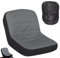 WIIYENA Funda de asiento resistente a grietas y desgaste, color gris, para cortacésped y tractor general