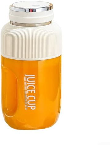 Presse-agrumes portable de 1200 ml avec programme de sécurité intégré et design facile à transporter (blanc)