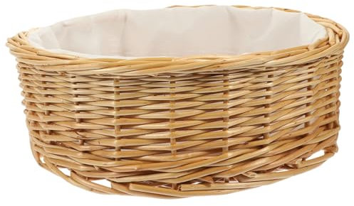 Cabilock Cestino Per Il Pane Intrecciato Cestino Per Snack E Dolci Contenitore Per Alimenti Per Tavolo Da Cucina Organizer in Vimini Intrecciato