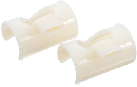 Toyvian 2pcs Flute Blow Aid Replacement Nozzle for Wind Practice Embouchure Training Device Musical Accessories for Flute Beginners