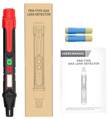 Natural Gas Leak Detector - Portable Gas Detector | High Precision Digital Detector for Car, Kitchen, Indoor, Hotel, Home, Safety