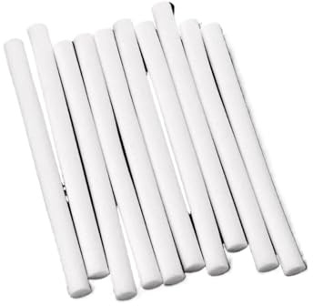 10 unids/pack Mini humidificadores de aire filtros hisopo algodón for el hogar del coche humidificador ultrasónico generador niebla inalámbrico reemplazar la opción tamaño(8x105mm)