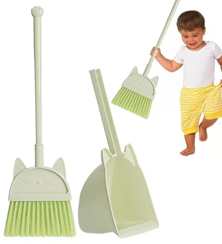 Hushållssats småbarn - färgglada simuleringsleksaker, leksaker dagliga | sysslor, sstädverktyg, lekset hemvård | Toddlerse Housekeeping Kit Färgglad tidig inlärning Låtsas rutinövning