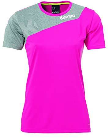 Kempa Damen Core 2.0 Trikot, Magenta/Dark grau Melange, XL