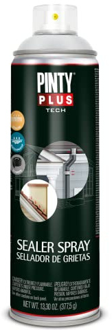 Pintura en Spray Impermeabilizante Sellador de Grietas PINTYPLUS TECH 650cc Acabado Mate
