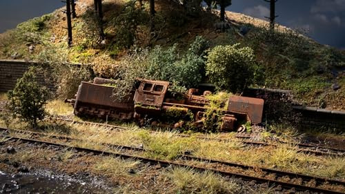 60763 Vergessener Ort Lokomotive