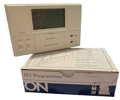 Potterton 24 Hour 5/2 Day Or 7 Day EP2 Twin Channel Programmer (Replaces EP2000, EP2001, EP2002, EP3002 and EP6002) Genuine Part - Hanicks