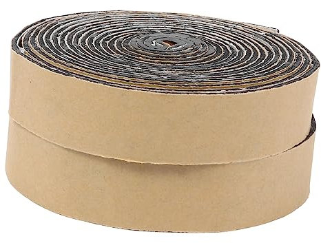 Anneome 2pezzi Nastro Sigillante Butilico Striscia Elastica Per Insonorizzazione e Riparazione Auto Per Finestre e Porte Alta Adesività e Prestazioni Resistenti Alle Alte Temperature