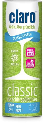 claro Geschirrspülpulver Classic, 0,9kg