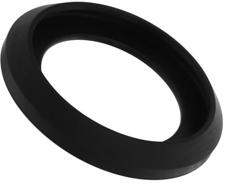 Homoyoyo Toilettendichtung Toilettenabdichtung WC-Dichtung Einfache Installation WC Dichtung Dichtungsmittel für die Kopfdichtung Ersatzteile und Zubehör für Wohnmobile Gummi Black