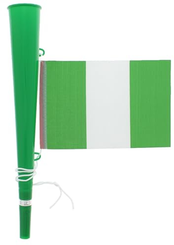 Zac's Alter Ego Bright Loud Carnival Festival Party Woofer Blow Horn with Flag & String