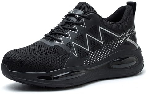 Générique Chaussures De Sécurité - Légère Travail Antidérapante Basket Confortable Randonnée Respirante Chaussures Marche Sécurité Orthopédique Shoes