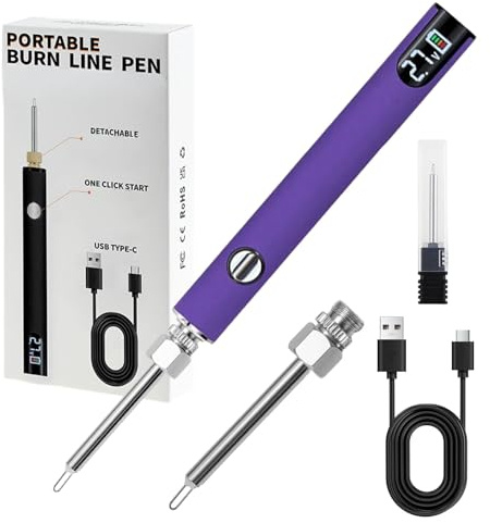 Cordless Soldering Iron - 650mAh USB Rechargeable Soldering Iron, Portable Soldering Kit for Electronics Repair, DIY Projects & Jewelry Making