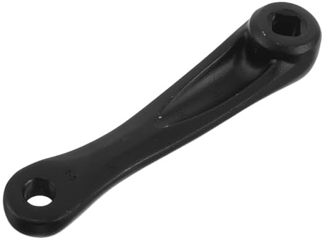 Alipis Aluminium Fahrrad Kurbelarm Links Quadratrohr Ersatz für Rennrad Faltrad Citybike Robuste Bike Kurbelarm Aus Aluminiumlegierung Passgenaue Montage Langlebig und Präzise für