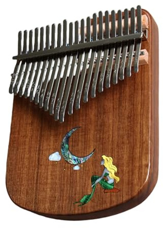 Anfänger-Kalimba Kalimba Musikinstrument 21 Töne Schwarznussbaum Professionelles Instrument