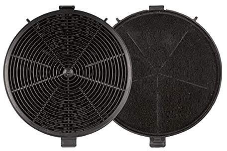 Bomann® Kohlefilter Set | Aktivkohlefilter im praktischen 2er Set | Aktivkohlefilter für Dunstabzugshauben DU 7600, DU 7601, DU 7607, DU 7609 | DU 7611 | Kohlefilter für bessere Raumluft | KF 573