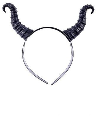 Maleficent Teufel Hörner Gothic Cosplay Haarreif Kopfschmuck Haarschmuck