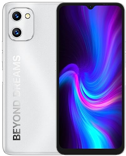 UMIDIGI F3 SE Telephone Pas Cher, 6.7 HD+ Écran, 128Go Portable Pas Cher, Caméra 20MP+8MP, Batterie 5150mAh /10W Type-C, Octa-Core Mobile Phone, 4G Dual SIM Smartphones, OTG/GPS, Face ID, Argent