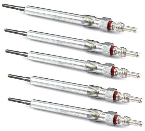 ROBUST 5x Glühkerze für Audi A3 A4 A5 Q2 Porsche Cayenne Macan Panamera Seat Altea Ibiza Leon Skoda Fabia Octavia Superb Volkswagen Caddy Golf Crafter Polo T5 T6 0250403009 03L963319 059998319