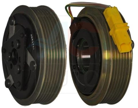 ACAUTO Magnetkupplung, Klimakompressor AC-06SD07 | Ac-06SD07 / QCA0231 passend für Sanden SD6C12 SD6V12 SD7H15 SD7V16 Klim