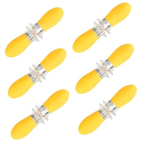 CAXUSD 12pezzi Forchette Inossidabile Per Pratici Per Utensili Per Bbq e Picnic Facili Usare e Riutilizzabili