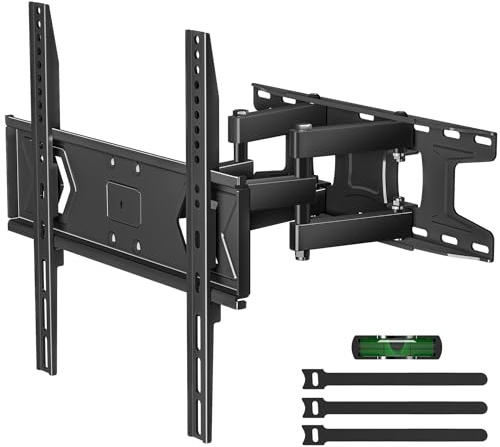 Suptek 26-70 Inch Pull Out TV Bracket | Full Motion Tilt & Swivel TV Wall Mount| 45kg Heavy Duty for UK Homes | Slim 36.8cm Extension (MA001)