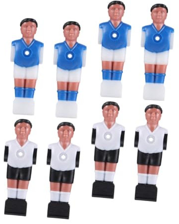 TOYANDONA 8stücke Tischfußballspielerfiguren-ersatzset Puppenfiguren Für Tischfußballtische Aus Kunstharz Kompaktes Design Für Hause Und Büro