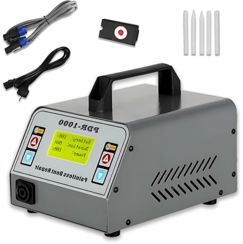 COAKUE Dispositivo di rimozione ammaccature Senza Vernice per lamiera con riscaldatore a induzione PDR, innocuo per la Vernice dell'auto, per officine di Riparazione Auto