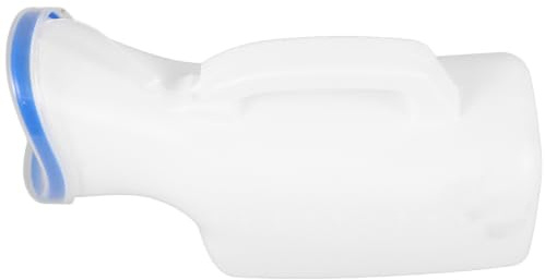 GETAJGHSD Orinatoio Femminile Portatile Riutilizzabile in Plastica Bianca per Anziani e Trekking, Bottiglia per Urina Coperchio Facile da Trasportare e Pulire Colore Casuale
