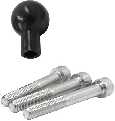 IBEX 10005554 Navi-Halterung 1 Kugel für M8-Gewinde für RAM Arm Universall Motorrad Navi