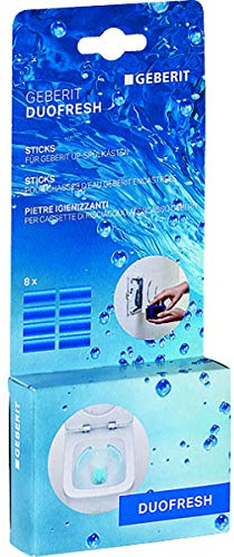 Geberit DuoFresh Stick, Weiß, Box mit 8 Sticks 244.184.00.1