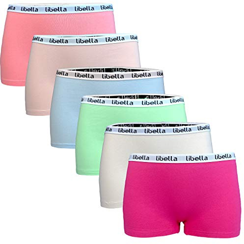 Libella? 6 Pack,Panties Boxershorts Shorts Women's Hipsters Underpants Underwear Set Cotton 3407