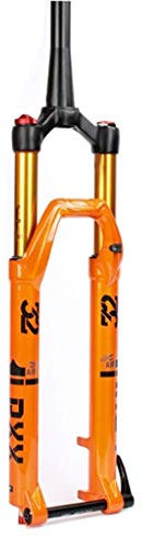 BDXZJ 27,5 29 Zoll Mountainbike-Luftgabel, Fahrrad Luft MTB Vorderrad Gabel 27,5/29 Zoll, Luftgabel Fahrrad Federgabel Schulter Steuerung Und Kabel Steuerung Travel 100Mm-160Mm A,29inch
