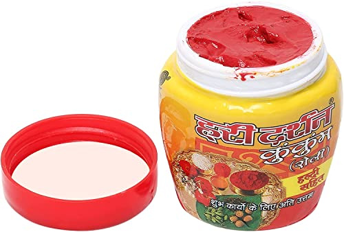 Pure Kumkum Chandan Tika Roli Red Paste 40gm