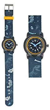 bb Klostermann Kinderuhr Dino blau 21542 - Armbanduhr Motivuhr Quarz-Uhrwerk