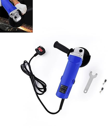 550W Multifunktional-winkelschleifer (1200 U/min Drehzahl, Scheibe Ø 115 mm, Abnehmbarem Zusatzgriff, Scheibenschutz, Spindelarretierung) Schleifer Trennschleifer für Schneiden/Schleifen/Polieren