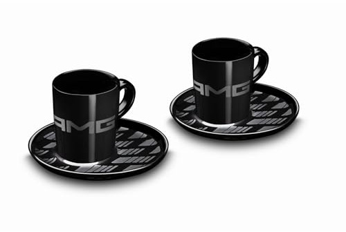 Mercedes-Benz Original AMG Espressotassen, 2er-Set, schwarz glänzend, Kahla
