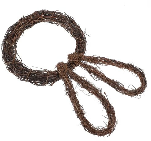 MUCKLILY Poemtian Hasenkranz Rattan Osterkranz Material Kranz Dekoration Zubehör