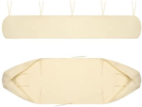 YOHOCS Markisenschutzhülle Für Markisen, 2m-5m Schutzhülle für Gartenmarkise, Sonnensegel UV Regen Wasserdicht Schneefest Patio,Khaki,5m/16.40ft