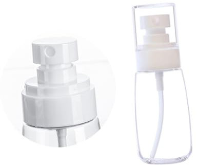 Housoutil Flacon Pulvérisateur Vide En Plastique 60 Ml Forme u Rechargeable Vaporisateur Portable Bouchon Voyage Usage Cosmétique